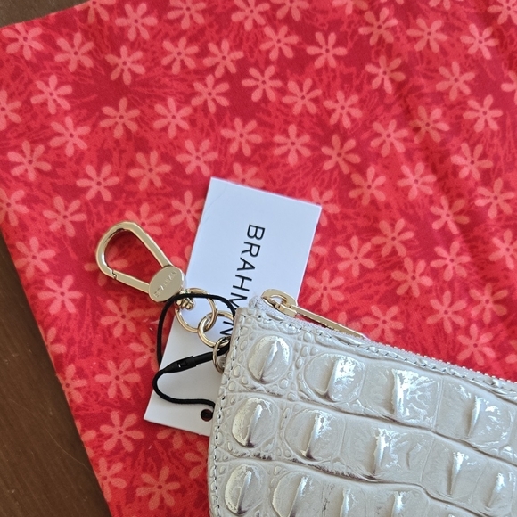 Brahmin Britt Attachable Coin Purse in Ivory Dream Melbourne. NWT. - Picture 11 of 13